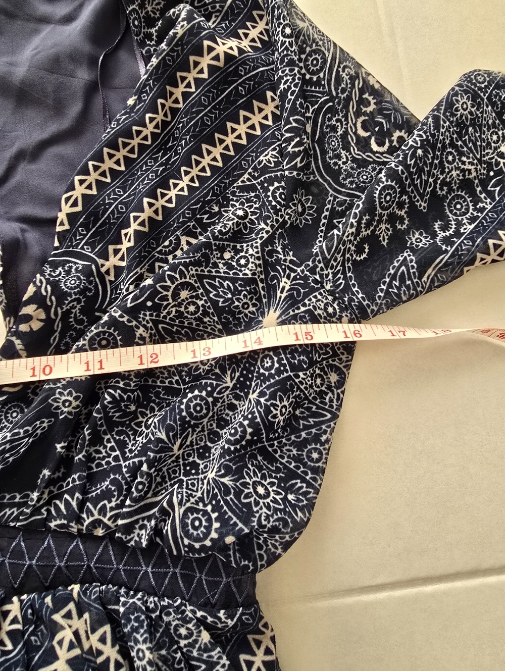 The Jetset Diaries Moroccan Maxi Dress In Blue Size XS - Picture 10 of 13
